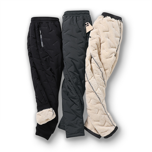 Ultra-Warm Sherpa-Lined Thermal Pants | SnugFit™